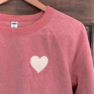 Heart Crewneck Sweatshirt